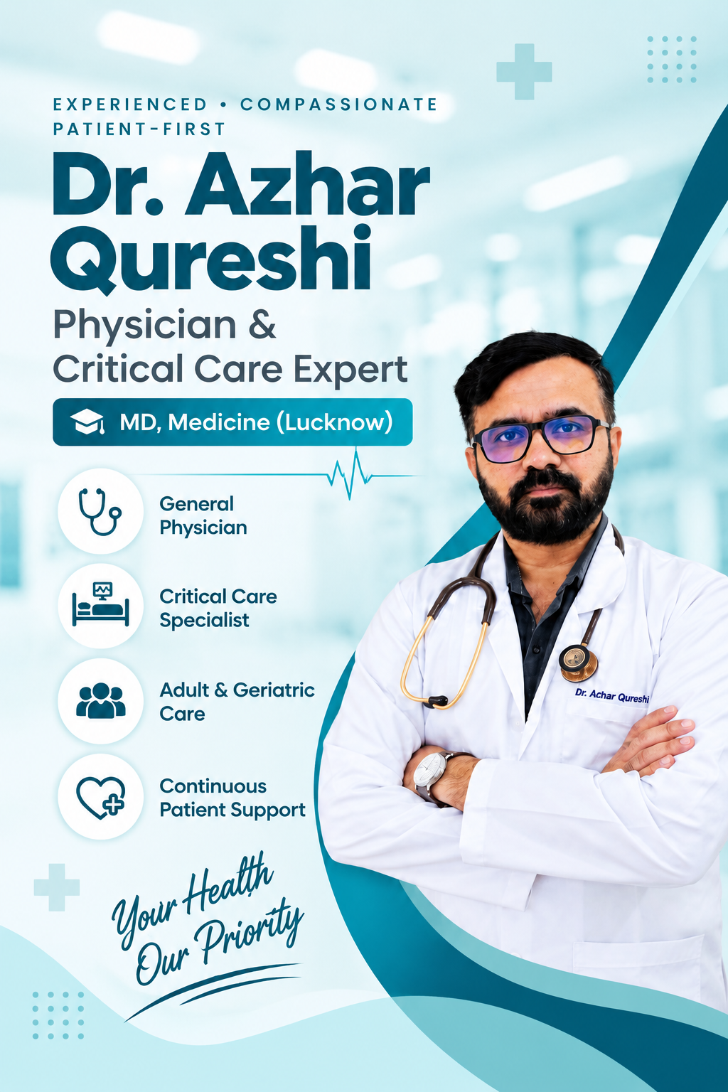 Dr. Azhar Qureshi Mobile Banner
